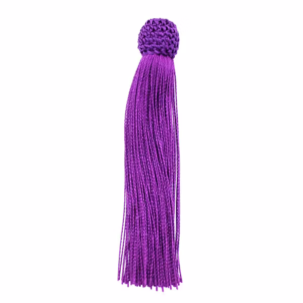 Purple Tassel/Tofs Ø15mm 11cm 1st