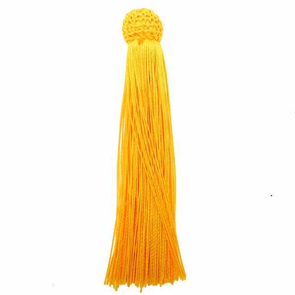 Yellow Tassel/Tofs Ø15mm 11cm 1st