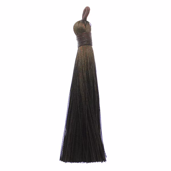 Dark Chocolate Tassel/Tofs Ø10mm 8cm 1st
