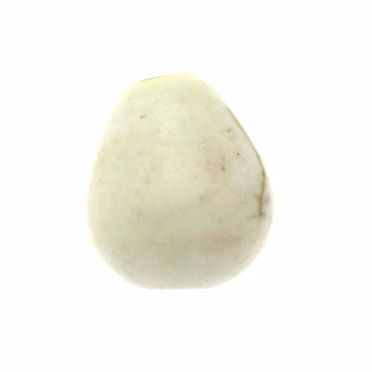 Vit Howlit Droppe 10x8mm 1st