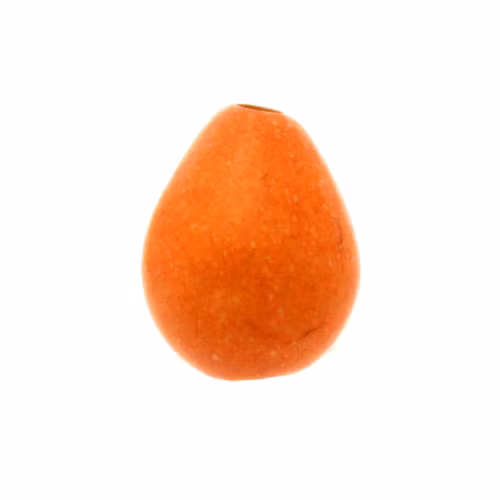 Orange Howlit Droppe 10x8mm 1st