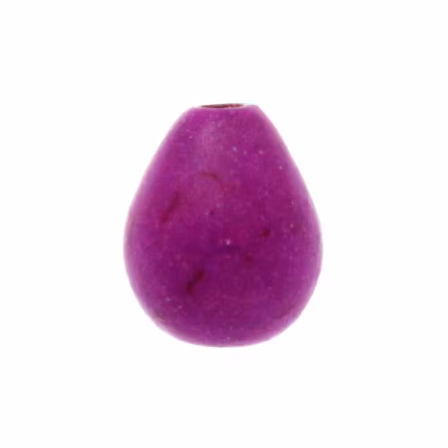 Lila Howlit Droppe 10x8mm 1st