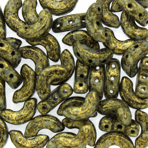 Metallic Mat Old Gold Spotted Arcos 5g