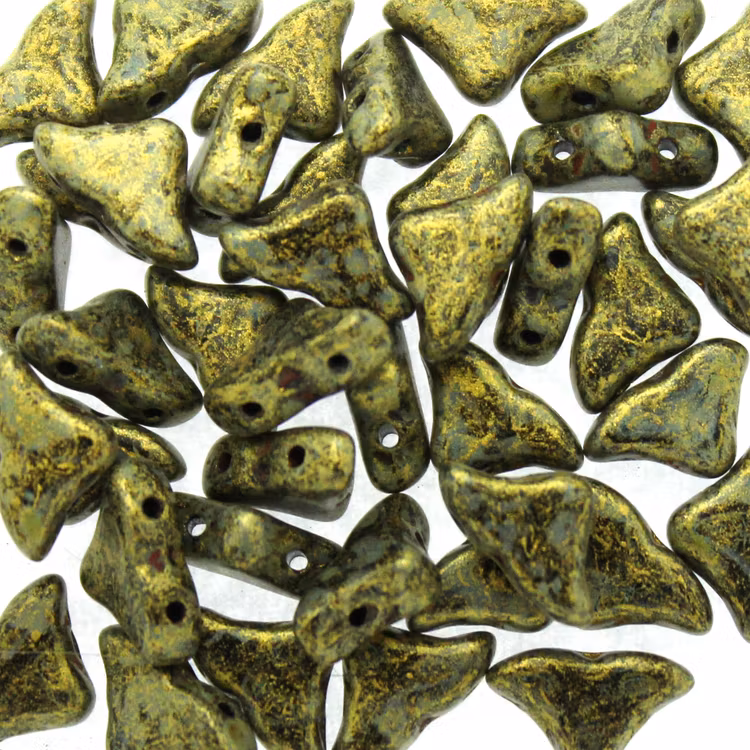 Metallic Mat Old Gold Spotted Helios 5g