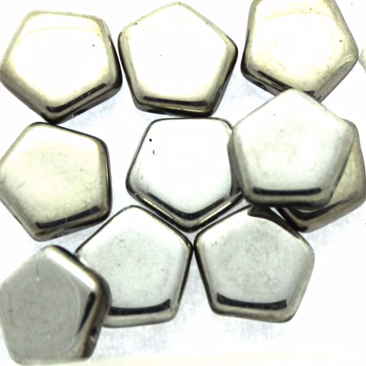 Crystal Labrador Full Pego Bead 10mm 10st