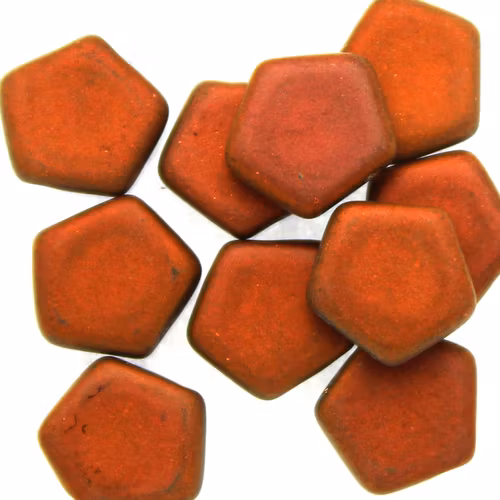 Crystal Sunset Full Matted Pego Bead 10mm 10st