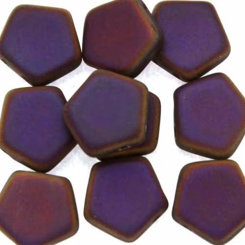 Crystal Sliperit Full Matted Pego Bead 10mm 10st