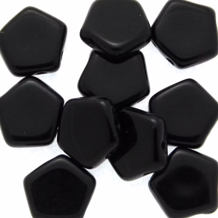 Jet Pego Bead 10mm 10st