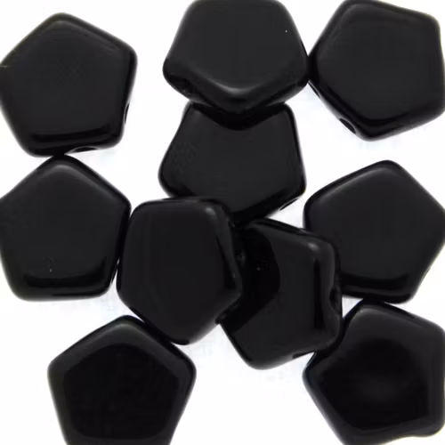 Jet Pego Bead 10mm 10st