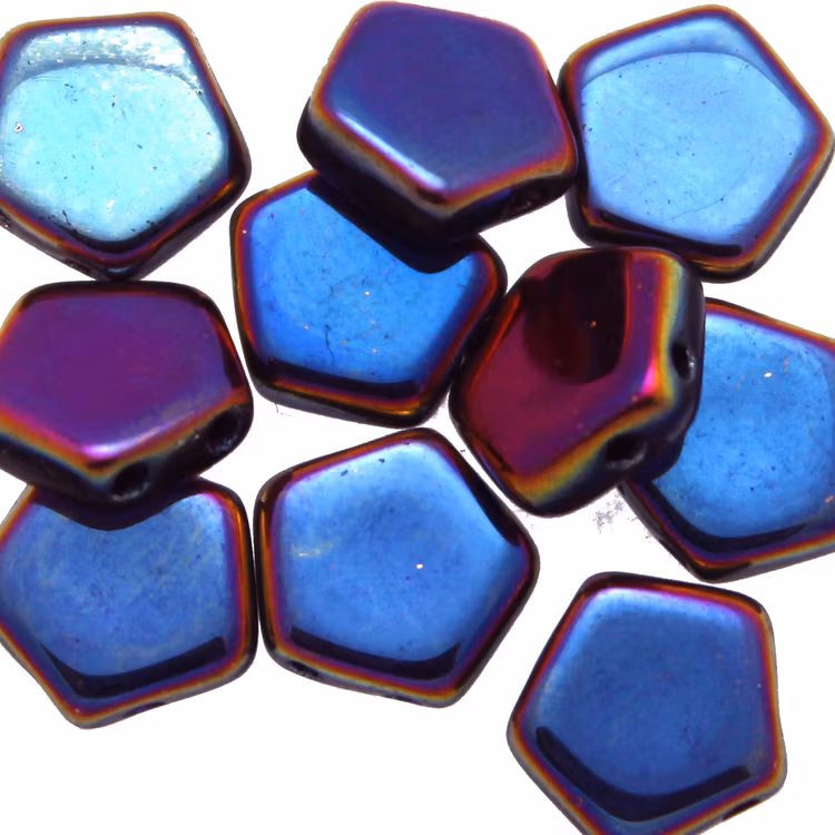 Jet Sliperit Full Pego Bead 10mm 10st