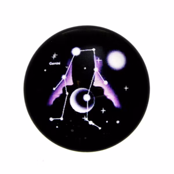 Stjärntecken Tvillingarna/Gemini Cabochon 25mm 1st