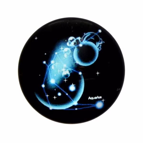 Stjärntecken Vattumannen/Aquarius Cabochon 25mm 1st