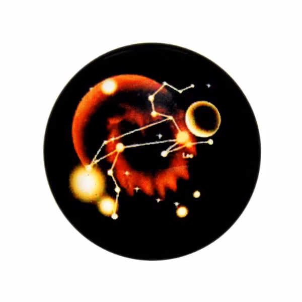 Stjärntecken Lejonet/Leo Cabochon 25mm 1st