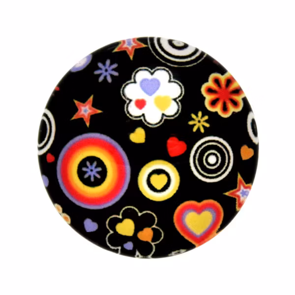 Blandade 5 Cabochon 25mm 1st