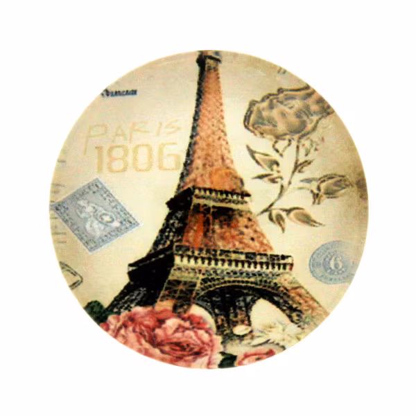 Blandade 6 Cabochon 25mm 1st