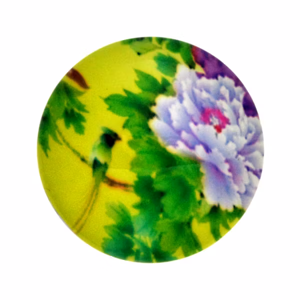 Blommor 10 Cabochon 25mm 1st