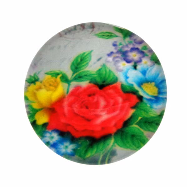 Blommor 28 Cabochon 25mm 1st