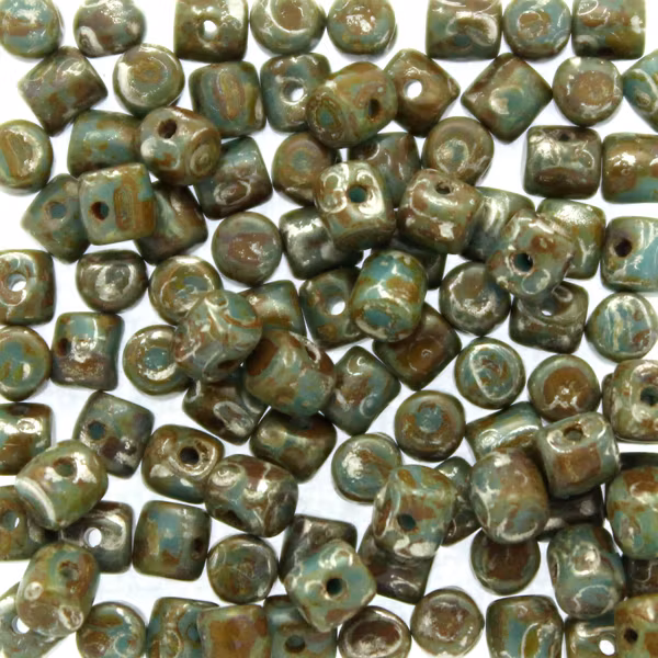 Opaque Aqua Patina Silver Minos 5g