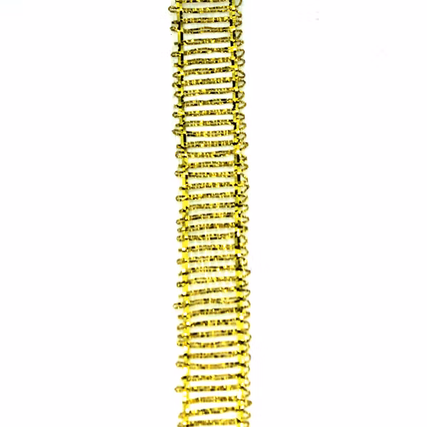 Guldigt Glitterband 6mm 1m