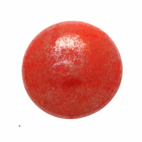 Opaque Red Luster Cabochon Par Puca 25mm 1st