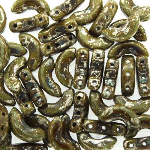 Opaque Olive Patina Silver Arcos 5g