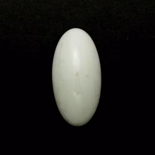Opaque White Luster Athos Par Puca 20x10x6mm 1st