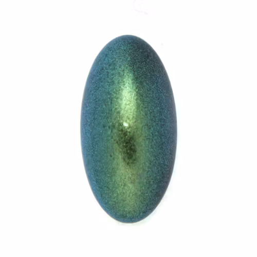 Polychrome Aqua Teal Athos Par Puca 20x10x6mm 1st