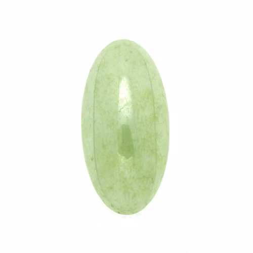 Opaque White Mint Luster Athos Par Puca 20x10x6mm 1st