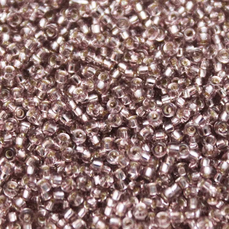 Silverlined Smoky Amethyst 15-0012 Miyuki Seedbeads 15/0 5g