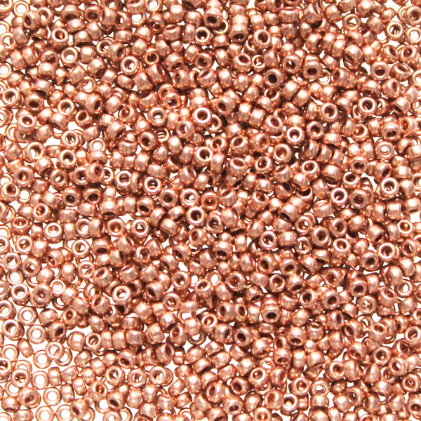 Copper Plated 15-0187 Miyuki Seedbeads 15/0 5g
