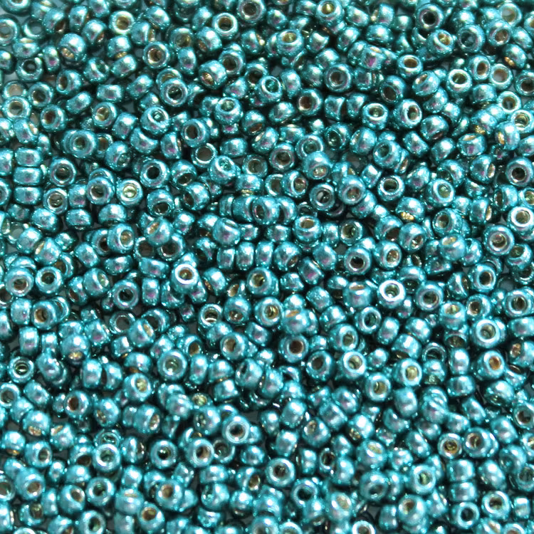 Duracoat Galvanized Dark Sea Foam 15-4217 Miyuki Seedbeads 15/0 5g