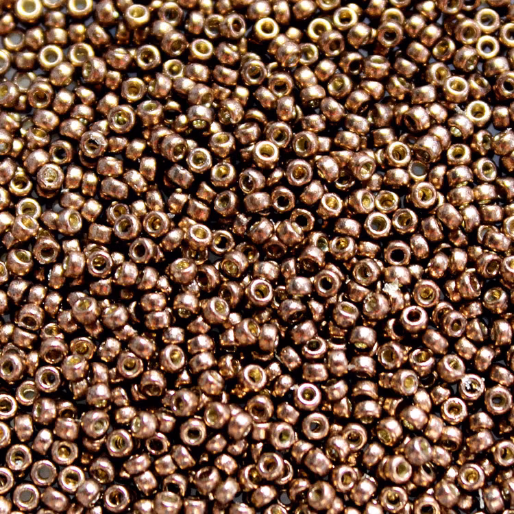 Duracoat Galvanized Dark Mauve 15-4213 Miyuki Seedbeads 15/0 5g