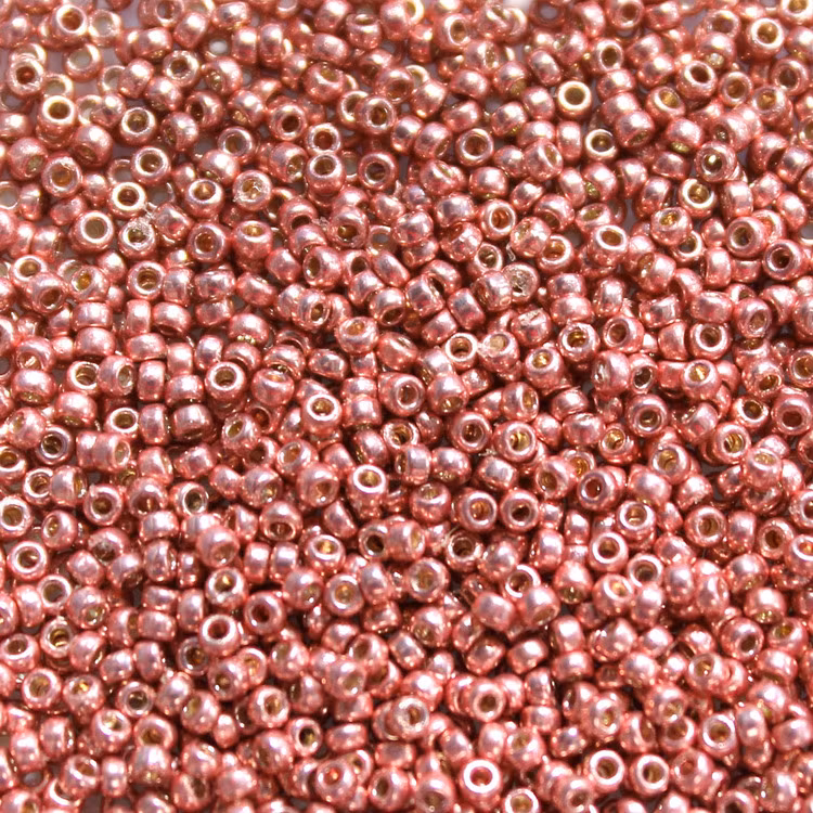 Duracoat Galvanized Dark Coral 15-4209 Miyuki Seedbeads 15/0 5g