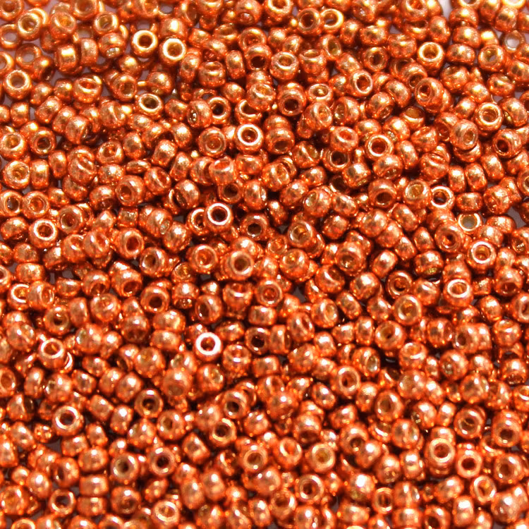 Duracoat Galvanized Pink Blush 15-4207 Miyuki Seedbeads 15/0 5g