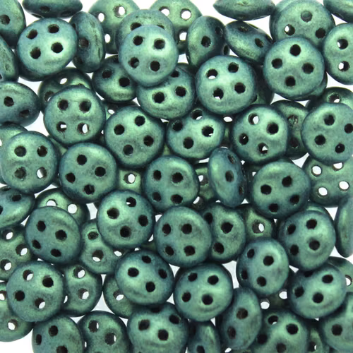 Metallic Suede Light Green Quadralentil 10g