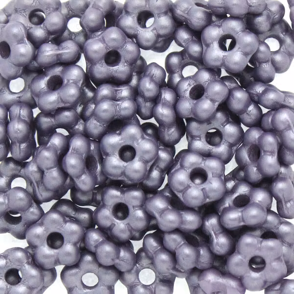Alabaster Pastel Lilac Flower Bead 5g