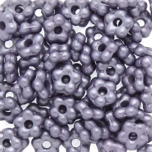 Alabaster Pastel Lilac Flower Bead 5g