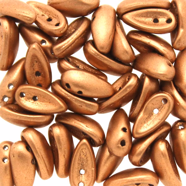 Vintage Copper Chilli Beads 10g