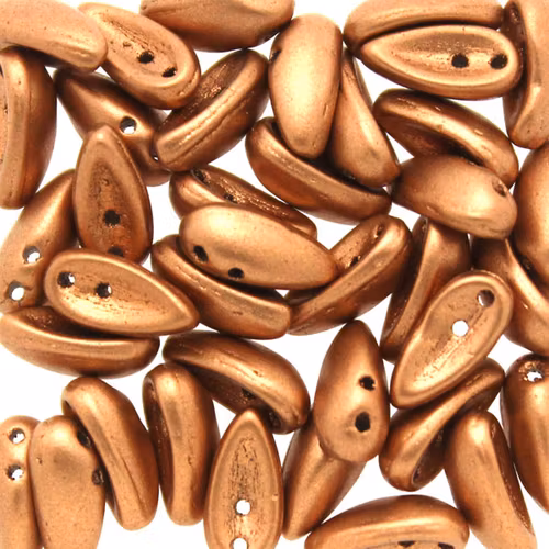Vintage Copper Chilli Beads 10g