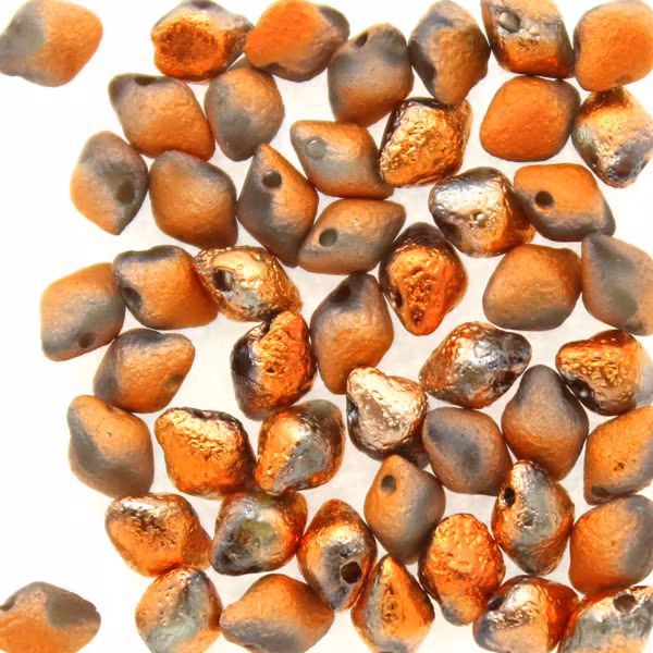 Crystal Etched Sunset Full Spiky Button 50st