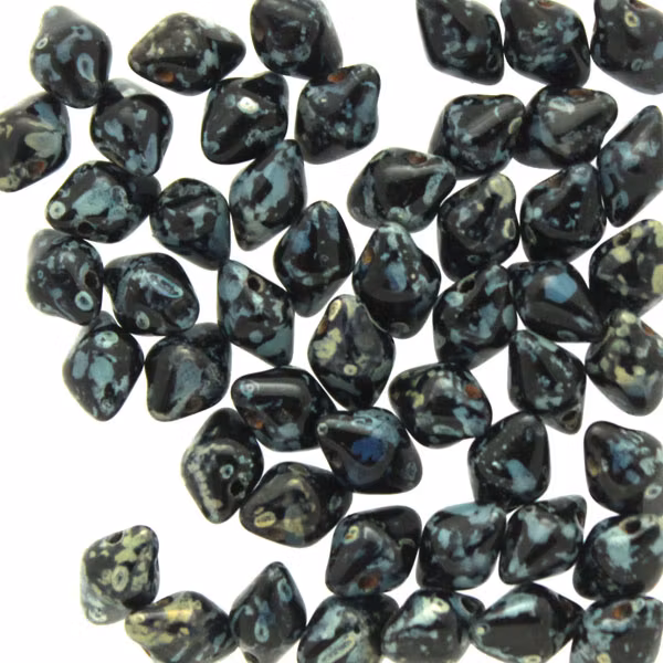 Jet Picasso Spiky Button 50st