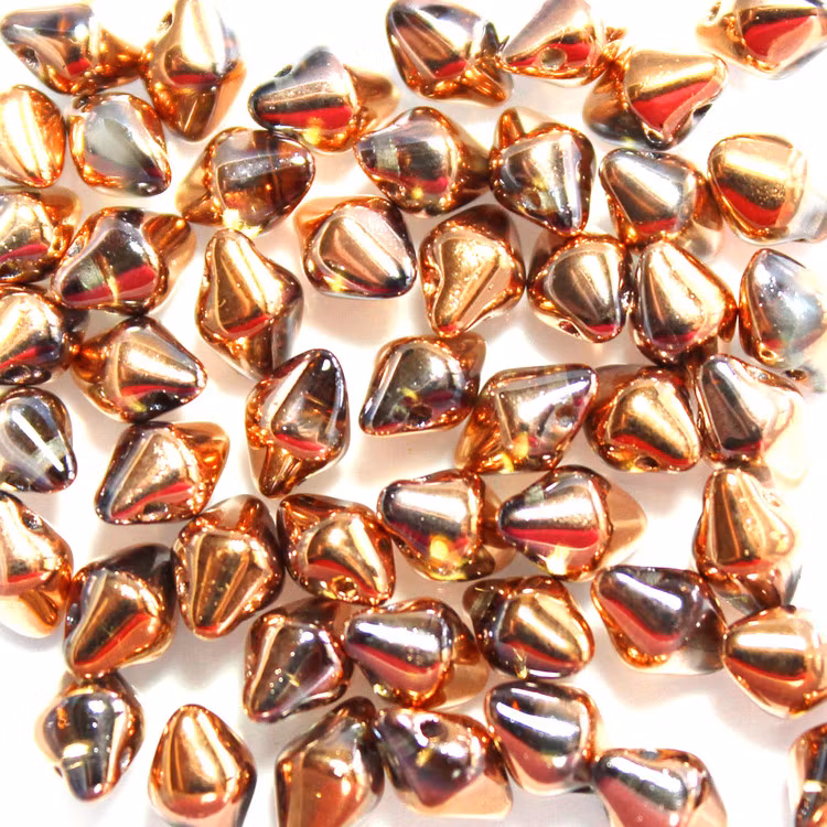 Crystal Capri Gold Full Spiky Button 50st