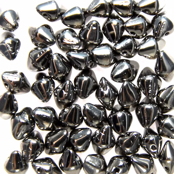 Crystal Full Chrome Spiky Button 50st