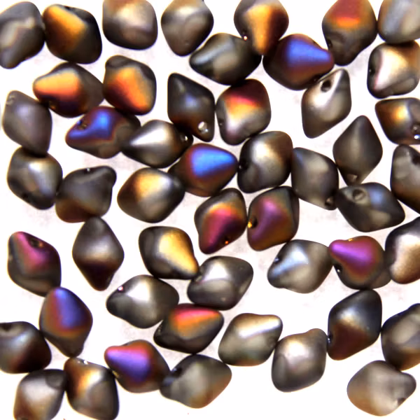 Crystal Sliperit Full Matted Spiky Button 50st