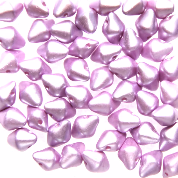 Alabaster Pastel Light Rose Spiky Button 50st