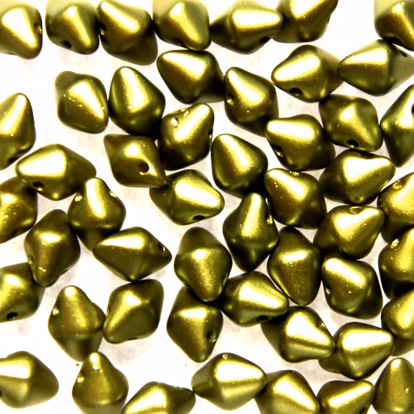 Alabaster Pastel Lime Spiky Button 50st