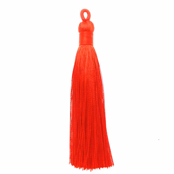 Red Tassel/Tofs Ø10mm 8cm 1st