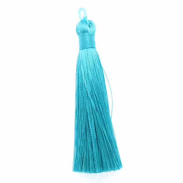 Sea Foam Tassel/Tofs Ø10mm 8cm 1st