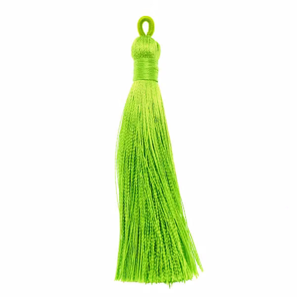 Chartreuse Tassel/Tofs Ø10mm 8cm 1st