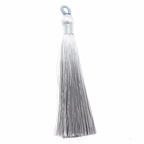 Silver Tassel/Tofs Ø10mm 8cm 1st